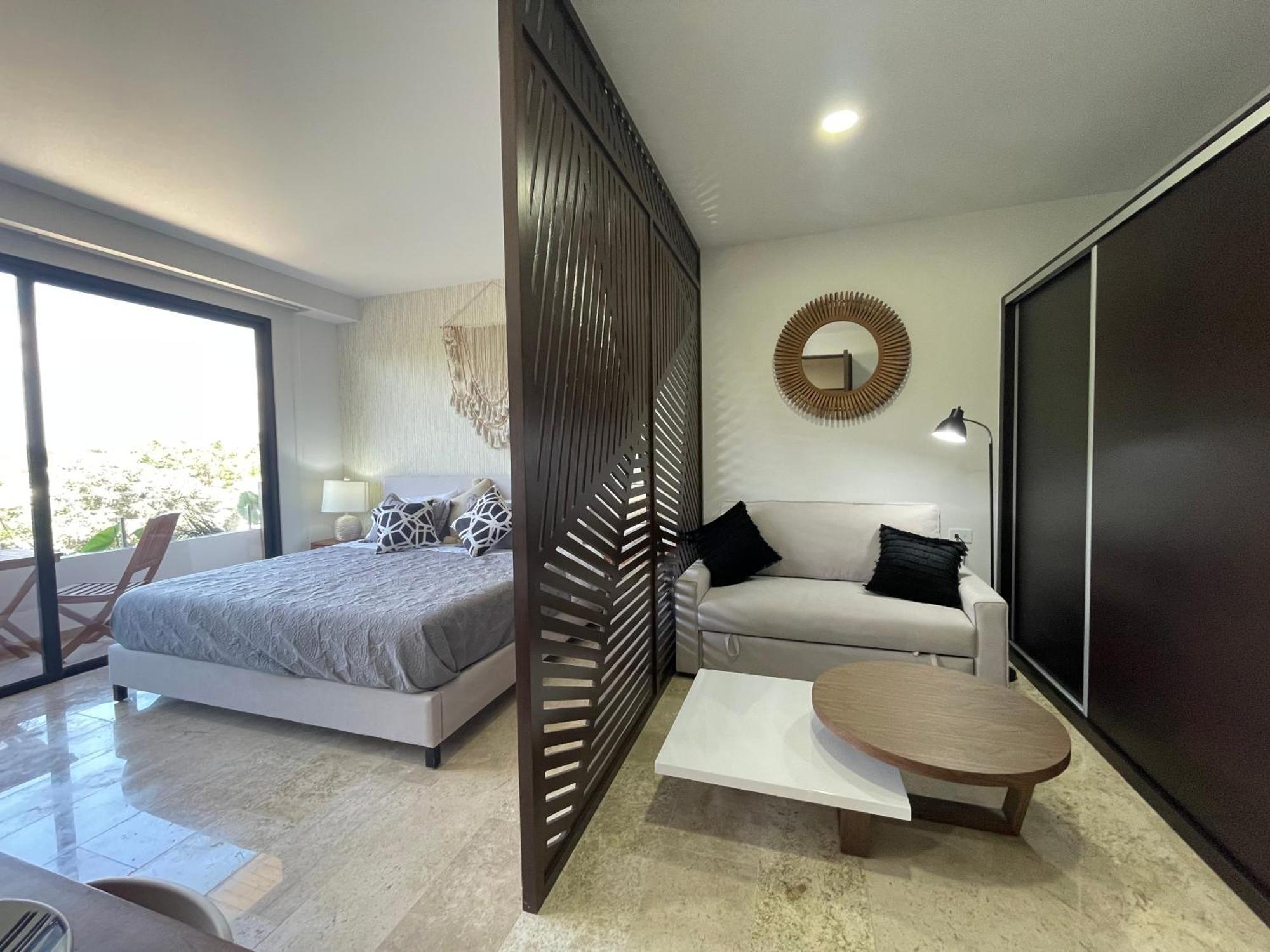 Luxurious Studio In Menesse Tulum Pool Gym Cinema By Yeah 客房 照片