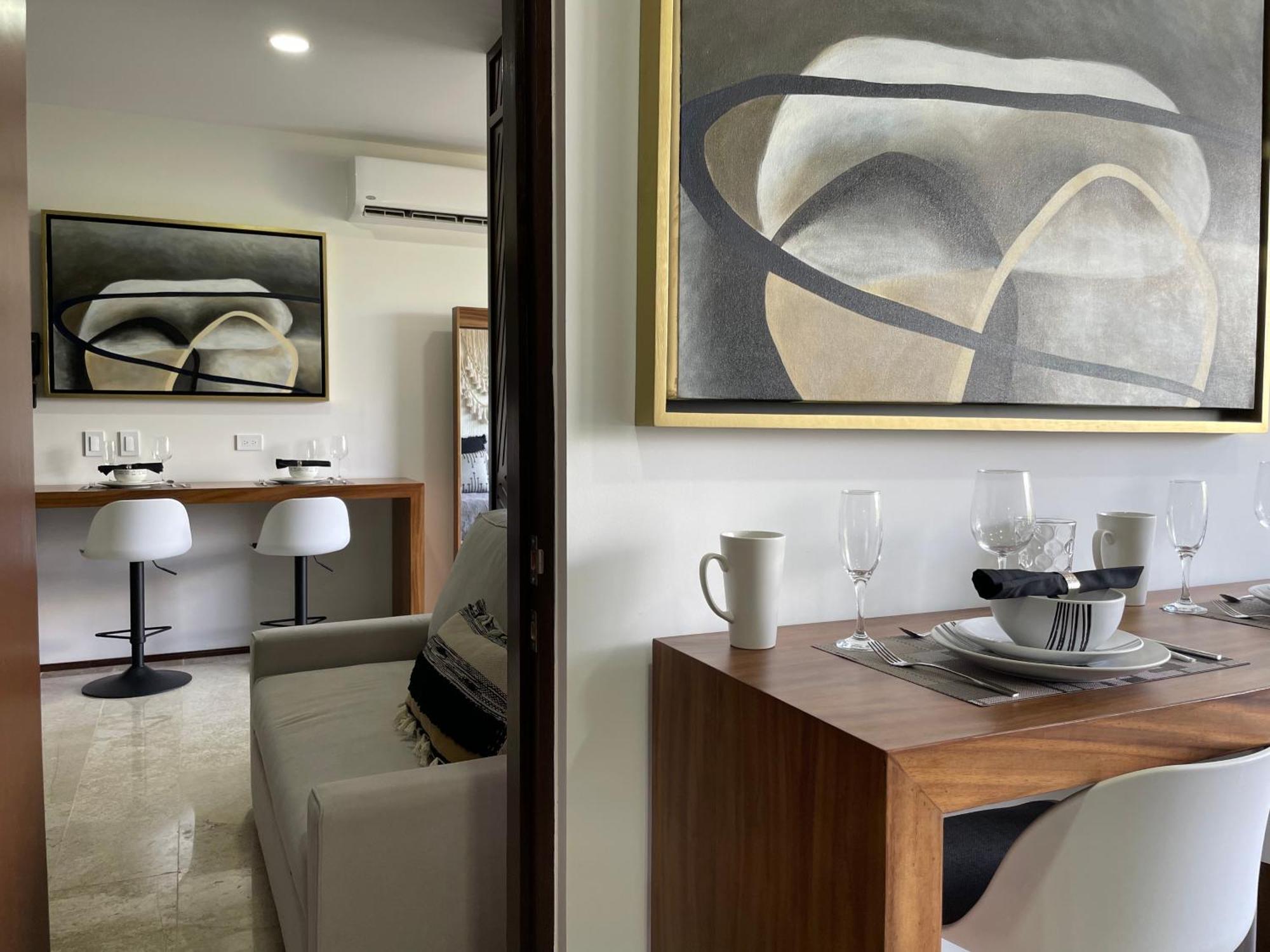 Luxurious Studio In Menesse Tulum Pool Gym Cinema By Yeah 客房 照片